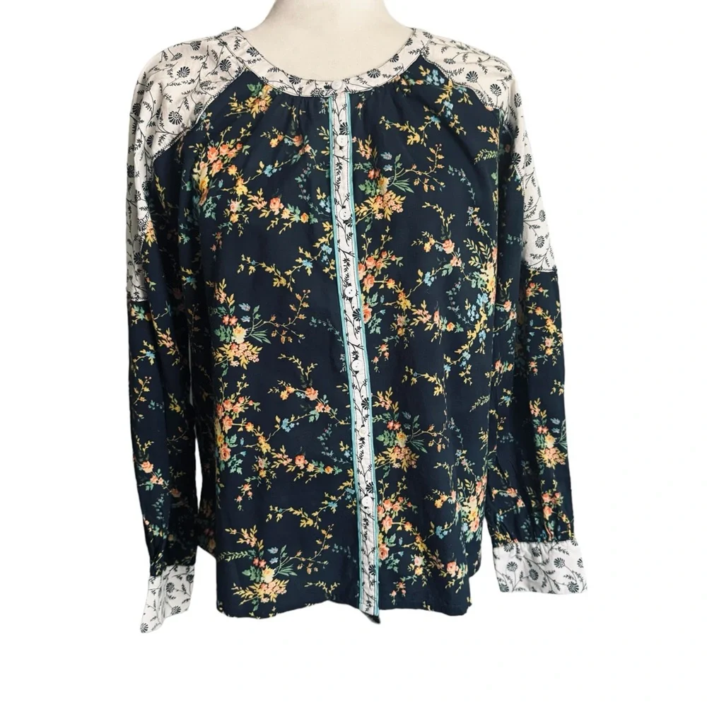 Sundance Stories To Be Told Button Down Blouse - Picture 2 of 7